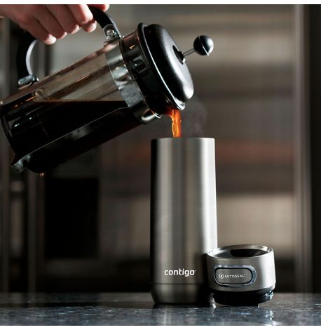 Термокружка Contigo Luxe Autoseal (360 мл) Stainless Steel