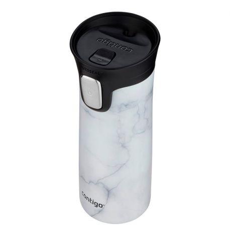 Термокружка Contigo Pinnacle Couture (420 мл) White Marble