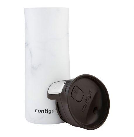Термокружка Contigo Pinnacle Couture (420 мл) White Marble