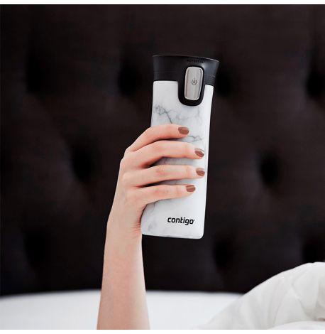 Термокружка Contigo Pinnacle Couture (420 мл) White Marble