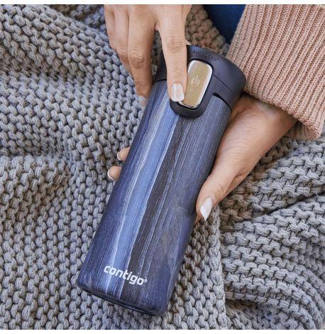 Термокружка Contigo Pinnacle Couture (420 мл) Indigo Wood