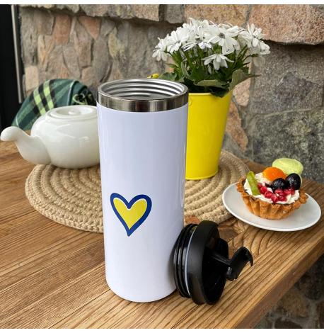 Термокружка «Українське серце» (380 мл)