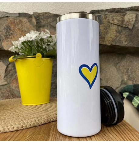 Термокружка «Українське серце» (380 мл)