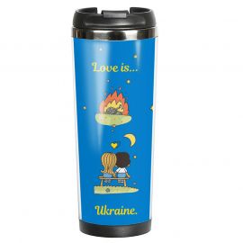 Термокружка Love is Ukraine (380 мл)