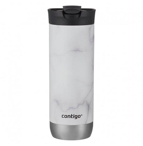 Термокружка Contigo Huron New Couture White Marble (590 мл)