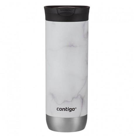 Термокружка Contigo Huron New Couture White Marble (590 мл)