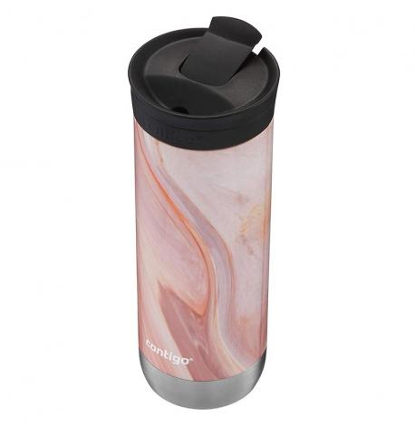 Термокружка Contigo Huron New Couture Pink Marble (590 мл)
