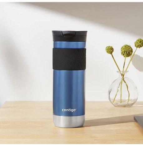 Термокружка Contigo Byron New (590 мл) Blue Corn Transparent Satin