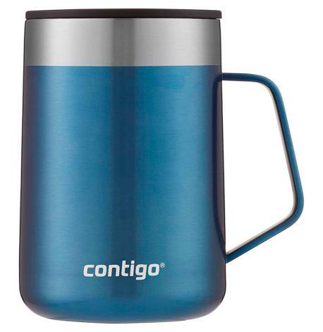 Термокружка с ручкой Contigo Streeterville with Handle (420 мл) Blue Corn