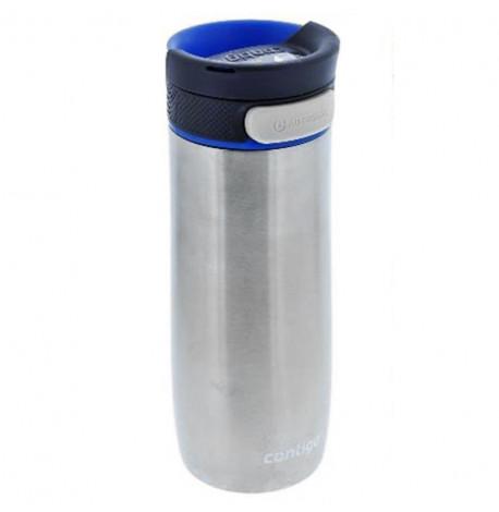 Термокружка Contigo Transit (420 мл) Steel Blue Lid