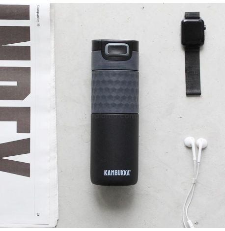 Термокружка Kambukka Etna Grip (500 мл) Black Steel