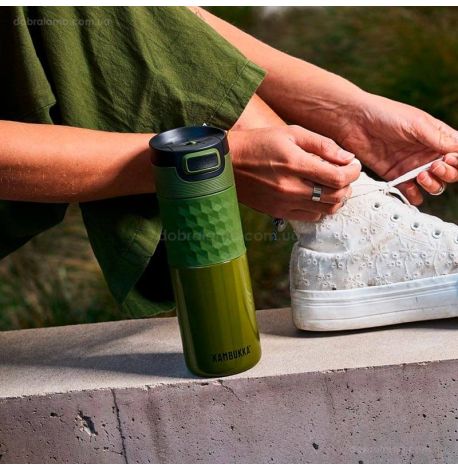 Термокружка Kambukka Etna Grip (500 мл) Khaki Warrior
