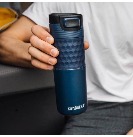Термокружка Kambukka Etna Grip (500 мл) Denim Blue