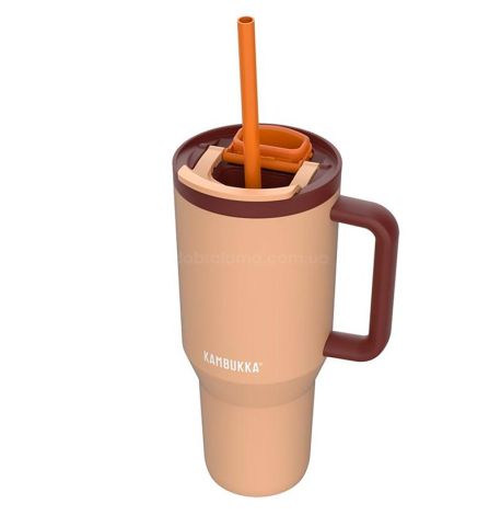 Термокружка с трубочкой Kambukka Rio (950 мл) Almond Dream
