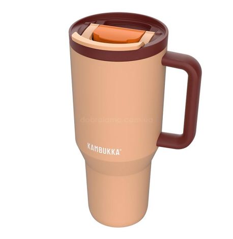 Термокружка с трубочкой Kambukka Rio (950 мл) Almond Dream