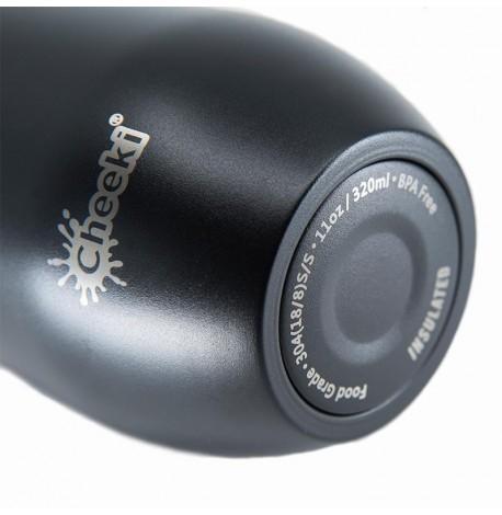 Термостакан со стальной трубочкой Cheeki Wine Tumbler Rich Black (320 мл)