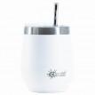 Термостакан со стальной трубочкой Cheeki Wine Tumbler Spirit White (320 мл)