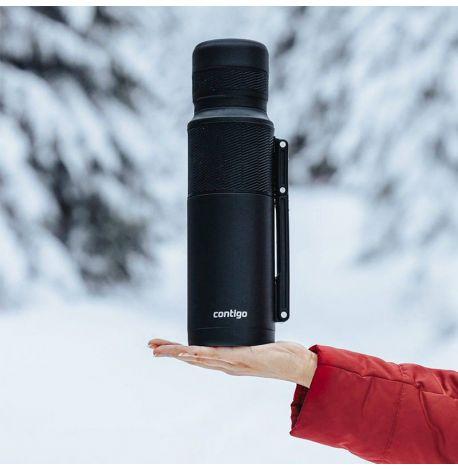 Термос со стаканчиком Contigo Thermal Bottle (1200 мл) Black