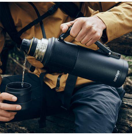 Термос со стаканчиком Contigo Thermal Bottle (1200 мл) Black