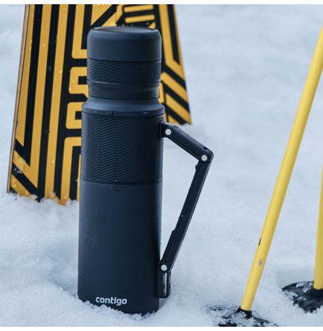 Термос со стаканчиком Contigo Thermal Bottle (1200 мл) Black