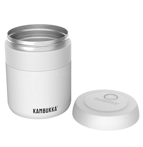 Термос для еды Kambukka Bora Chalk White (600 мл)
