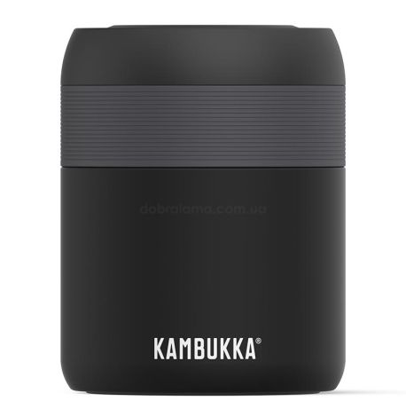 Термос для еды Kambukka Bora Matte Black (600 мл)
