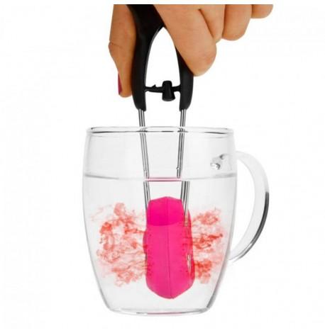 Силиконовый заварник для чая Teafu Dreamfarm (розовый)