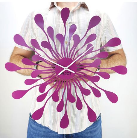 Настенные часы Emotion (розовые), 50 см