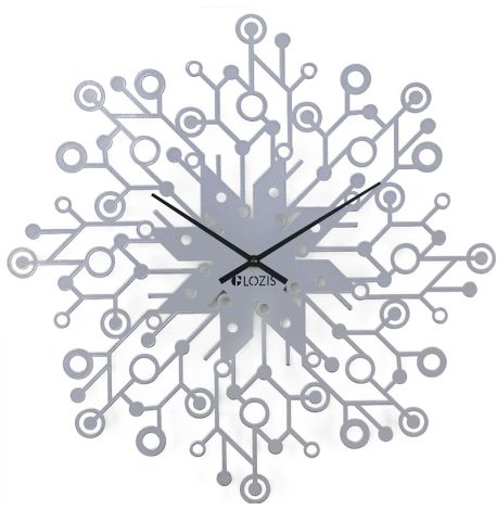 Настенные часы Galaxy (серые), 50 см