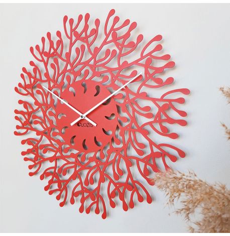 Настінний годинник Harmony (червоний), 50 см