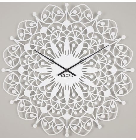 Настінний годинник Ajur (білий), 50 см