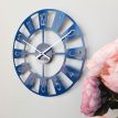 Настенные часы Boston (синие), 35 см