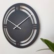 Настінний годинник Classic (чорний), 35 см