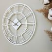 Настінний годинник London White (білий), 50 см