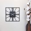 Настінний годинник New York Black (чорний), 35х35 см