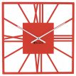 Настінний годинник New York Red (червоний), 35х35 см