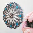 Настінний годинник Peacock Feather