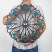 Настінний годинник Peacock Feather