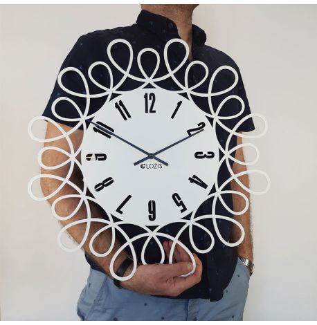 Настенные часы Romantic (белые), 50 см