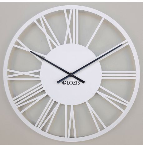 Настінний годинник Rome White (білий), 35 см