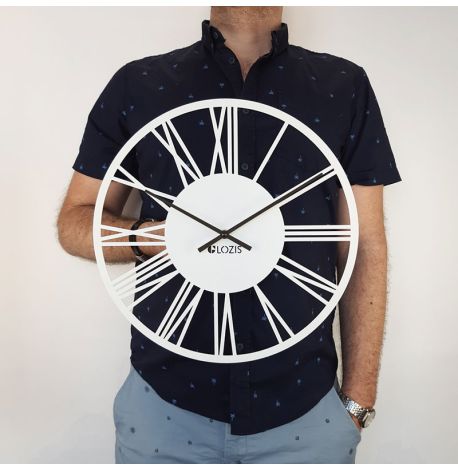 Настінний годинник Rome White (білий), 35 см