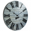 Настенные часы из дерева Glozis Kansas Graphite, 60 см