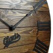 Настенные часы из дерева Glozis Kansas Mokko, 60 см