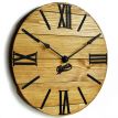 Настенные часы из дерева Glozis Nevada Gold, 40 см