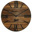 Настенные часы из дерева Glozis Nevada Mokko, 40 см