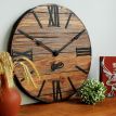 Настенные часы из дерева Glozis Nevada Mokko, 40 см