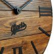 Настенные часы из дерева Glozis Nevada Mokko, 40 см