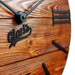 Настенные часы из дерева Glozis Nevada Rust, 40 см