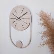 Настінний годинник Balance Beige (бежевий), 50х30 см