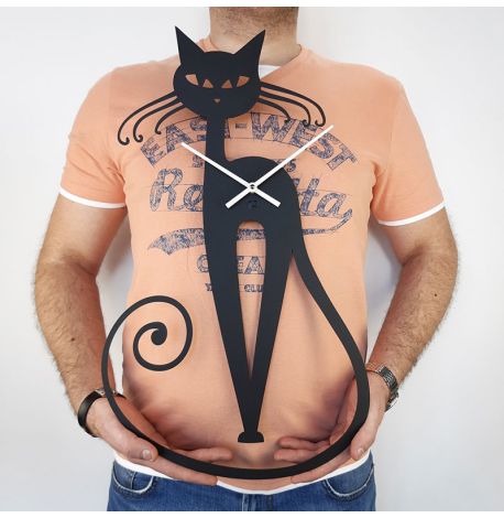 Настінний годинник Elegant (чорний)